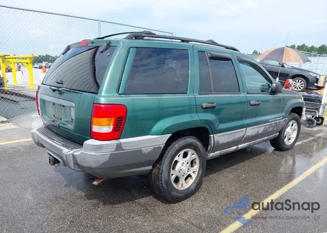 1999 Jeep Grand Cherokee Laredo z USA, uszkodzony, nr VIN 1J4G258S7XC564419